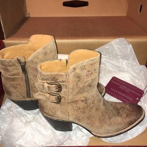 Genuine leather cowboy boots, women’s 9